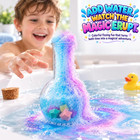 Bath Bombs For Kid Magic Bath Potions Bubbles Color Tablets 6 Pack