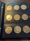 1971-1978 Eisenhower Dollar Uncirculated Set In A Whitman Album With Extra Coins