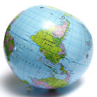 38cm Pvc World Globe Earth Atlas Ball World Map Inflatable Geography Toy Tutor