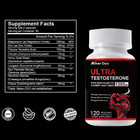 1 Testosterone Booster Monster Test Caps  T Boost 120 Capsules Male Enhancement
