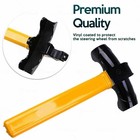 1pc Universal Protection T-shaped Car Security Anti-theft Steering Wheel Lock