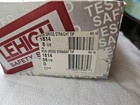 Vintage Lehigh Size 8 5 Safety Toe Black Leather Dress Shoes - Usa Made Nib