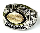 1998 Hamilton Tiger Cats Cfl Wall Of Honour Champions Championship Ring Mosca