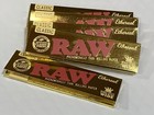 New  5 Packs Of Raw Ethereal King Size Wide Rolling Papers - Phenomenally Thin