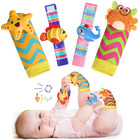 Wrist Rattles For Baby  Rattle Socks  Baby Toys For 0-12 Months