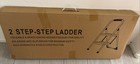 2 Step Ladder Lightweight Folding Step Stool W wide Anti-slip Pedal