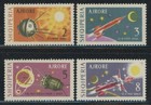 Albania 1963 Space Exploration Airmail Set Sc  C68-72 Nh
