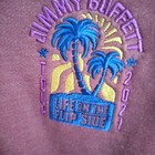 Jimmy Buffett 2021 Tour Rare Womens Pullover hoodie Life On The Flip Side Xl