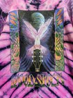 Vintage 90s Woodstock Tie Dye T-shirt Large Single Stitch Usa Rare Double-sided 