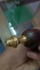 Antique Brass Heavy Magnifying Glass Vintage Magnifier Collectible Gift