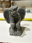 Thinking Gargoyle Statue Gothic Resin Figurine Medieval Decor 1990s Style