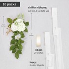 10 Wedding Aisle Decorations Wedding Ceremony White Wedding Chair Decorations