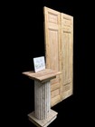 Antique French Double Doors  40 75x90 75  European Doors  Flat Panel Doors  A648