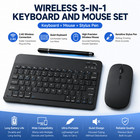 For Tablet   Laptop Wireless Bluetooth Keyboard And Mouse Set With A Free Tablet
