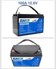 Easun 12v 100ah Lithium Battery 1280w Lifepo4 Battery Solar Battery Solar System