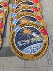 Vintage Lot Of 15 Nasa  Space Patches  4  Round Apollo Factory Seconds