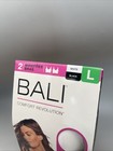 2 Bali Comfort Revolution Wire Free Shaping Bra White black Large New