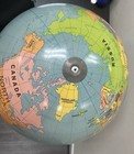 Large16 Inch World Globe  base George F Cram Vintage