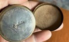 Vintage Metalworks  Mini Jewelry Box Heart And Dagger Brass Fantasy