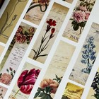   vintage Style Bookmarks Set For Women Men  30pcs Floral Designs  