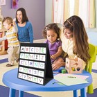Desktop Pocket Chart  Tabletop Teaching Classroom Pocket Charts Double-side