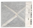 Ns35 Good Ww2 1940 Palestine White Censor Label Air Mail Cover Posted To The Usa