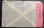 1940 Tel Aviv Palestine Censored Airmail Cover To Flushing Ny Usa