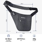 Waterfly Sling Crossbody Chest Bag Slim Anti Theft Over Shoulder Backpack