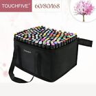 168 Colors Art Markers Brush Pen Sketch Alcohol Based Markers Dual Head Manga Dr