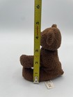 Rare Russ Luv Pets Cubby Bear Mini Soft Plush Beanie 5  Dark Brown  100301