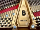 Steinway B 6 11  Black Satin Grand Piano 1992