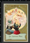 Antique 125-year-old Beautiful Victorian Fairy Angel 1900 Expo Marche Trade Card