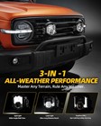 7  Laser Offroad Led Driving Light 95w Side Shooter Drl For Jeep Truck 1pc