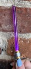 2025 Disney Parks Star Wars Mace Windu Purple Lightsaber Keychain Bag Charm New
