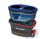 O-cedar Easywring Rinseclean Microfiber Spin Mop   Bucket Floor Cleaning System