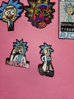 Lot Of 5 Rick And Morty Pin 8 Bit And Trippy Rick Pin 