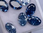 10ct Natural 7pc Oval Cut Blue Diamond Certified D Grade Vvs1 1 M2zc