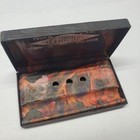 Rare Antique Vintage 1920   s Shaving Barber Gold Gillette Safety Razor With Case