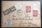 1942 Zagreb Croatia German Occupation Ww2 Censored Cover To Pardubice Czechoslov