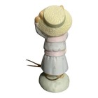 Vintage Hallmark Kitty  Porcelain Figurine 1987 Nwt Spring Bonnet Basket Cat