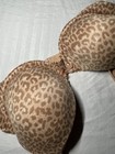 Used Once Victoria s Secret Lightly Lined Underwired Leopardprint T-shirt Bra 3c