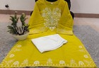 Pakistani Pure Cotton Kurta Palazzo Set Indian Bollywood Ethnic Kurti Cord Set