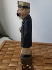 Vintage Nautical Folk Art Hand Carved Wooden Sailor Captain 10   