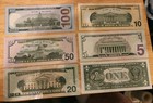  100  50  20  10  5  1 - All  Original Bank Notes Legal Tender -  2009 Unc