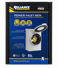 Reliance Controls Pb30 30 Amp Power Inlet Box L14-30 125 250v Generator Inlet