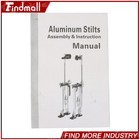 Findmall 18 -30  Adjustable Drywall Stilts Aluminum Tool For Taping Paint Stilts