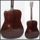 Vintage Gibson J50 Deluxe Acoustic Guitar 1970   1972 Excellent Tone W  Case