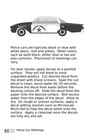 K4 Ho 1 87 Scale Decals Police Car Markings Gold  Silver Black And White