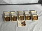 California Mission Bronze Coins - Medallic Art Co  Of New York  Lot Of 5