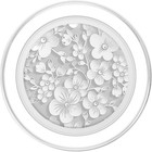 Cute Floral Pattern White Flower Popsockets Popgrip For Magsafe Magnetic Popgrip
